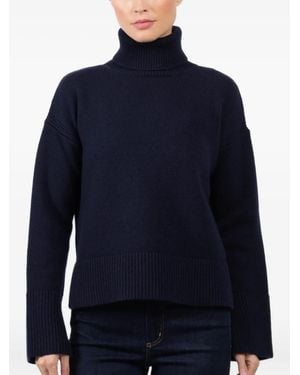 The Seafarer Pullover mit tiefen Schultern - Blau