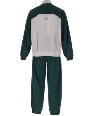 EA7 Colour-Block Tracksuit - Blue