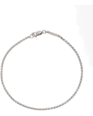 Tom Wood Lee Slim Bracelet - White