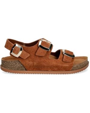 Bohonomad Amalfi Buckle-Fastening Sandals - Brown
