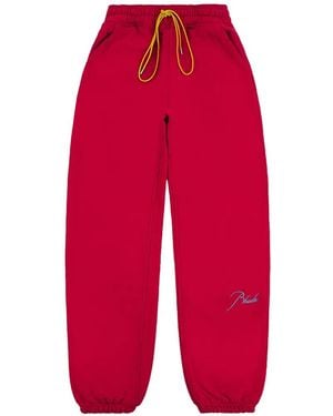 Rhude Classique Track Trousers - Red