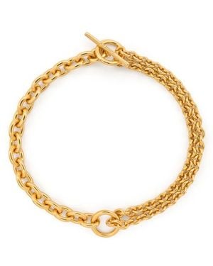 All_blues Double-Chain Bracelet - Metallic