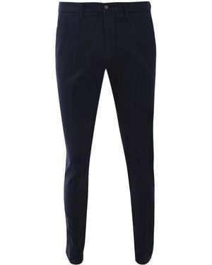 Corneliani Slim-Cut Tailored Trousers - Blue