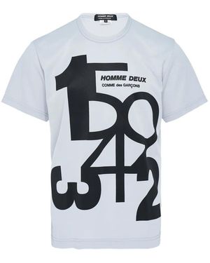 Comme des Garçons Graphic-Print T-Shirt - White