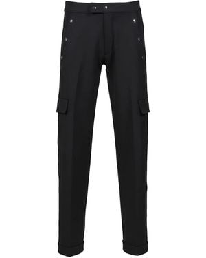 adidas Cargo Pocket Cuffed Trousers - Black
