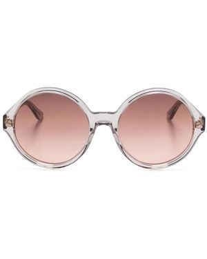 Chloé Round-Frame Sunglasses - Pink