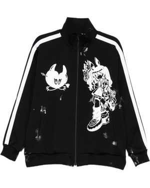 Kidill Graphic-Print Jacket - Black