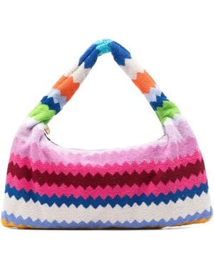 Missoni Zigzag Handle Tote Bag - Pink