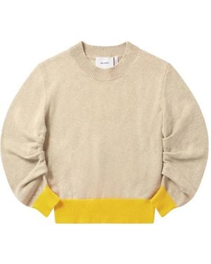 Axel Arigato Rina Pullover Mit Rundem Ausschnitt - Natur