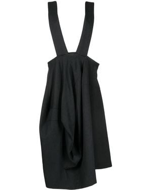 Comme des Garçons Abito Midi Asimmetrico - Nero