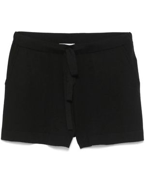P.A.R.O.S.H. Drawstring Shorts - Black