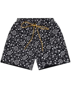 Rhude Shorts Ssense Exclusive - Bianco