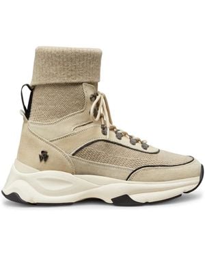 Stuart Weitzman Hiker Sneakers - Natural