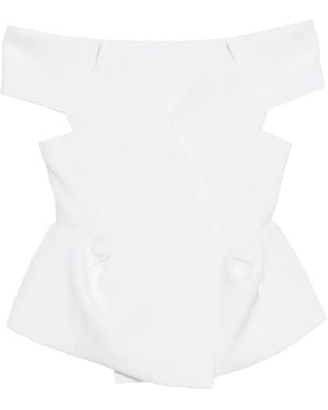 KHAITE Verone Top - White