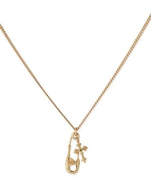Emanuele Bicocchi Plated Pendant Necklace - Metallic