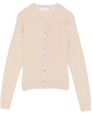 agnès b. Swing Cardigan - White