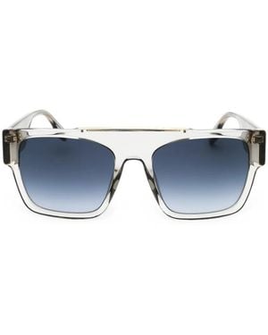 Marc Jacobs Rectangle-Frame Sunglasses - Blue