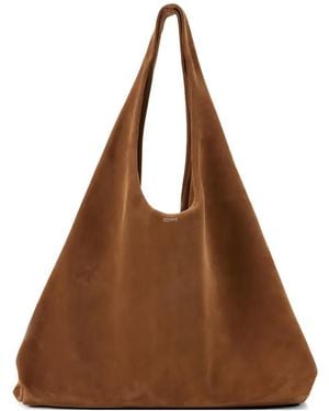 Coperni Folded Xl Bucket Bag - Brown