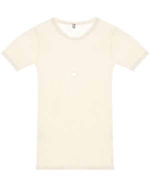 Baserange Cut-Out T-Shirt - White