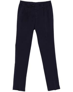 Drumohr Tailored Trousers - Blue