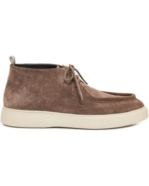 Officine Creative Suede Desert Boots - Brown