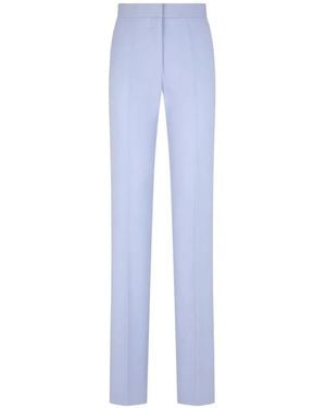 Tom Ford Concealed-Fastening Trousers - Blue