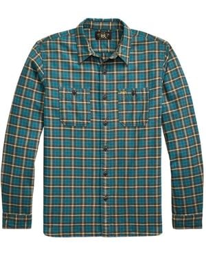 RRL Cameron Shirt - Green