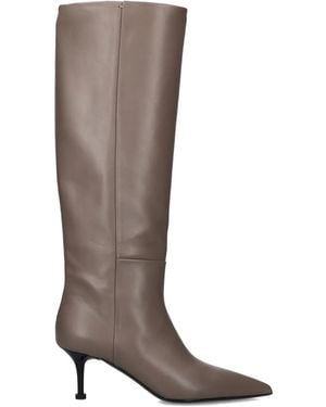 Premiata 65Mm Knee-High Boots - Brown