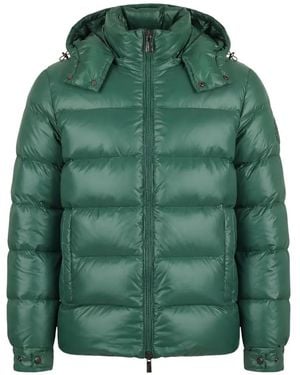Heskimo Hooded Puffer Jacket - Green