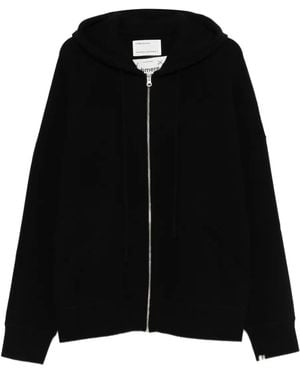 Extreme Cashmere Donnie Zip-Up Hoodie - Black