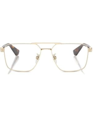 Burberry Bril Met Metalen Montuur - Naturel