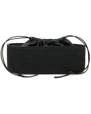 AMPHORA Sofia Drawstring Shoulder Bag - Schwarz