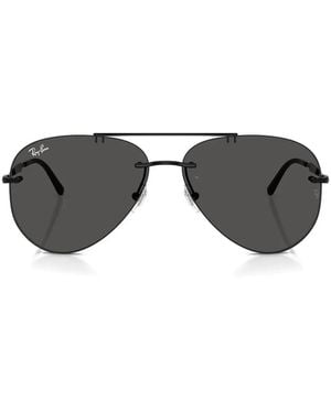 Ray-Ban Pilot-Frame Sunglasses - Black