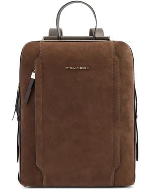 Piquadro Circle Laptop Backpack - Brown