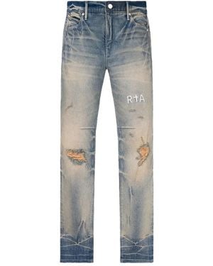 RTA Clayton Distressed Jeans - Blue