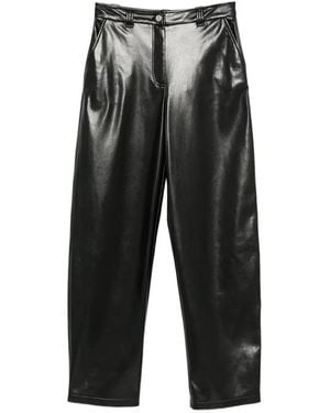 Pinko Belt-Loop Pocket Pants - Black