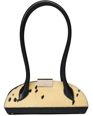 Nina Ricci Mini Le Bal Leather Shoulder Bag - Black