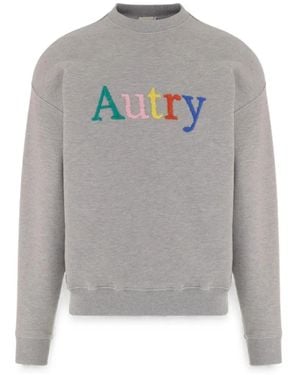 Autry Sweatshirt With Logo - Gray
