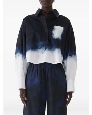 Jason Wu T-Shirt À Effet Dégradé - Bleu