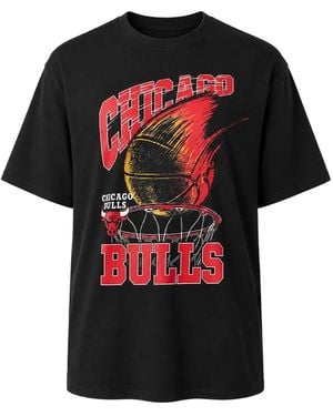 KTZ Chicago Bulls Graphic-Print T-Shirt - Black