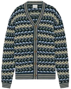 Drole de Monsieur Coogie Boxy Cardigan - Green