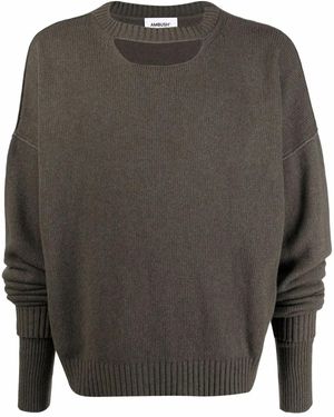 Ambush Pull En Maille À Découpes - Multicolore