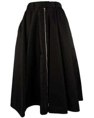 Prada Midi Re-Nylon Midi Skirt - Black
