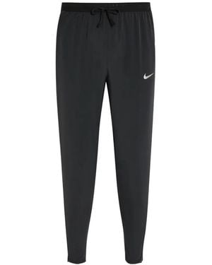 Nike Pantalones De Chándal Stride Con Cordones - Negro