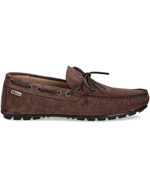 Barbour ドライビングシューズ - ブラウン