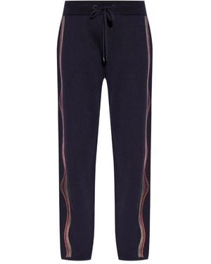 Paul Smith Pantalones de chándal con cordones - Azul