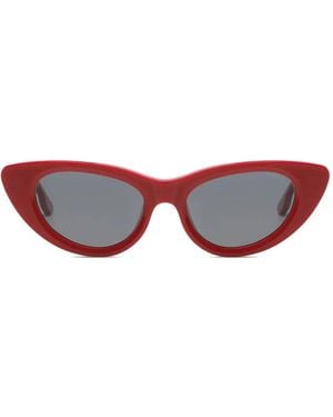 Komono Kelly Cat-Eye Sunglasses - Red