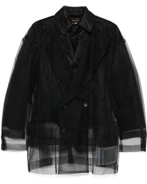 Comme des Garçons Tulle Jacket - Black
