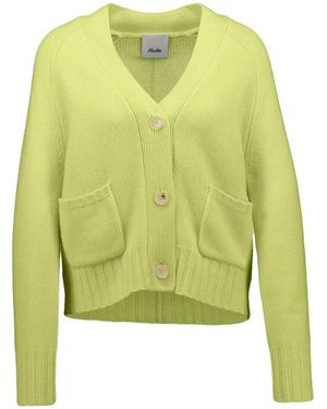 Allude Cárdigan Con Cuello En V - Verde
