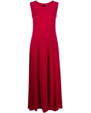 Norma Kamali Long Swing Dress - Red